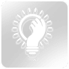 Controllable brightness icon