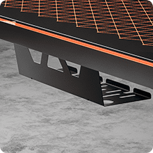 GTG-L60 under desk power strip holder