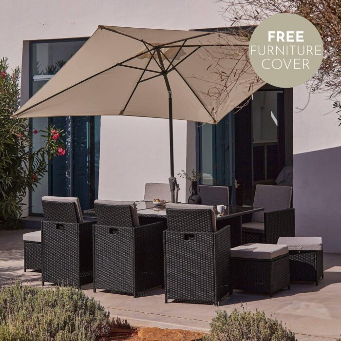 10-seater-rattan-cube-outdoor-dining-set-with-cream-parasol-black-weave-laura-james-1_5a2a9d50-9565-44fb-8c4d-6fcda409b1c0
