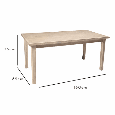 Ella Wooden Dining table - Laura James
