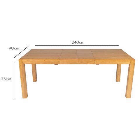 Magnus Oak Extended Table Large