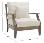 Martinique Wood Patio Armchair