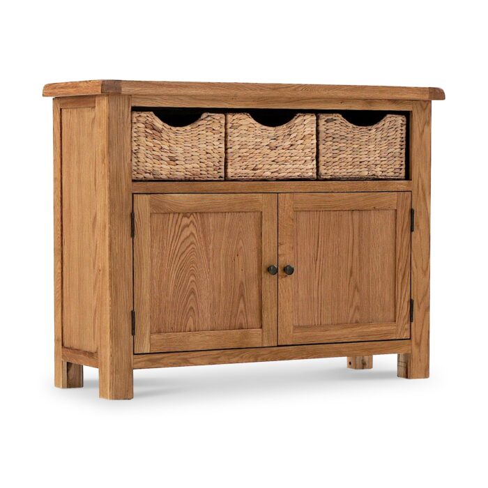 RF3511-Zelah-Oak-Sideboard-with-Baskets-Angle1